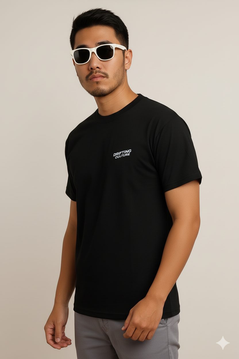 "Akita Drifter Sunset" T-Shirt - Classic JDM Style & Urban Speed